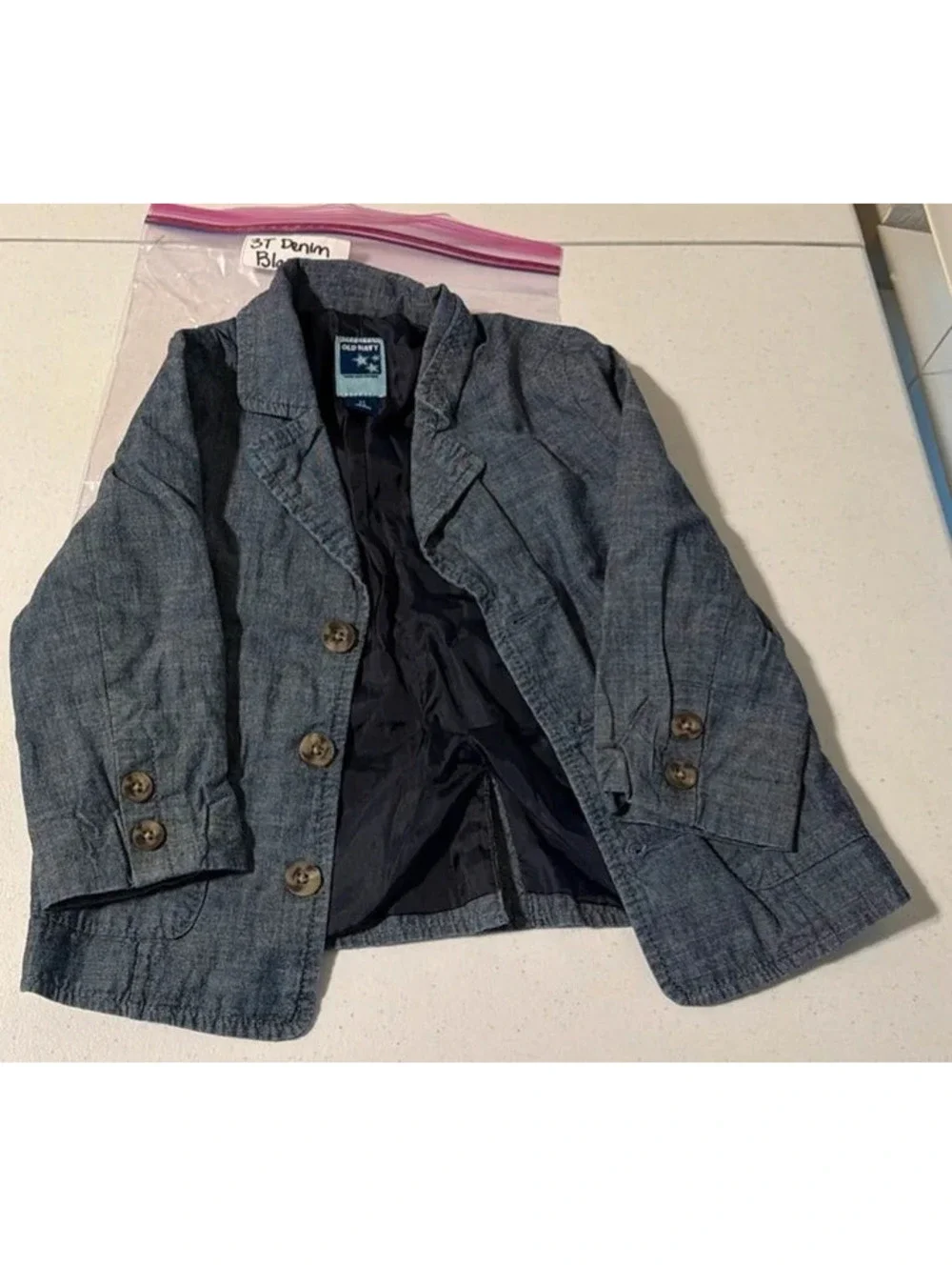 Old Navy 3T Denim Blazer